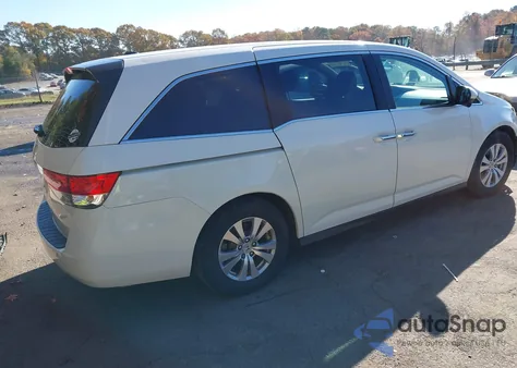 2016 Honda Odyssey Ex-L from USA, damaged, VIN 5FNRL5H63GB057681